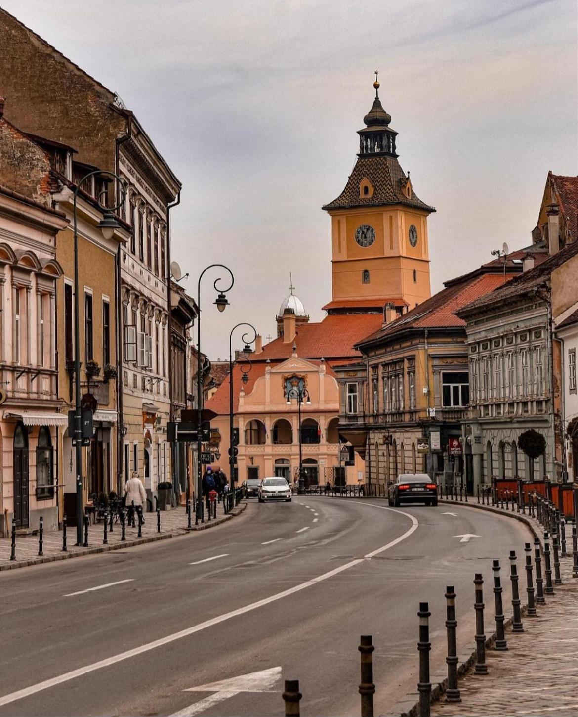 Black Church Flat Brašov Exteriér fotografie